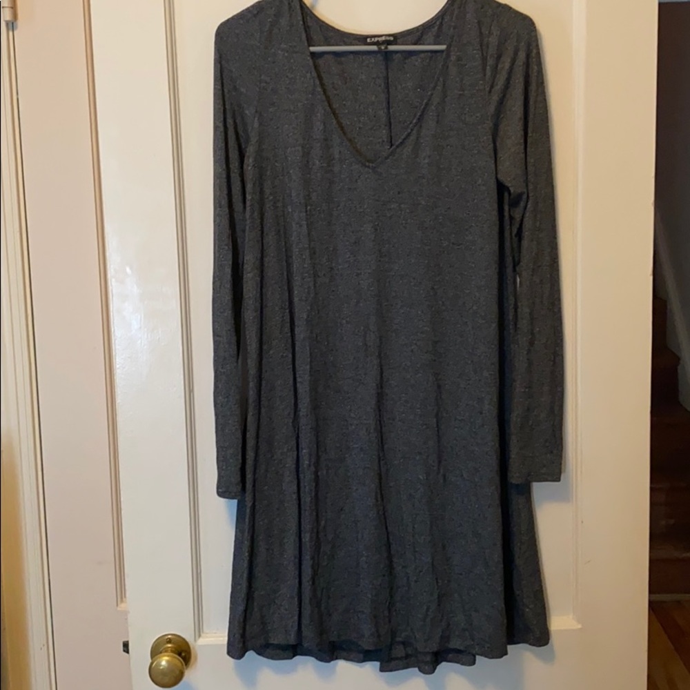 Heather grey dress